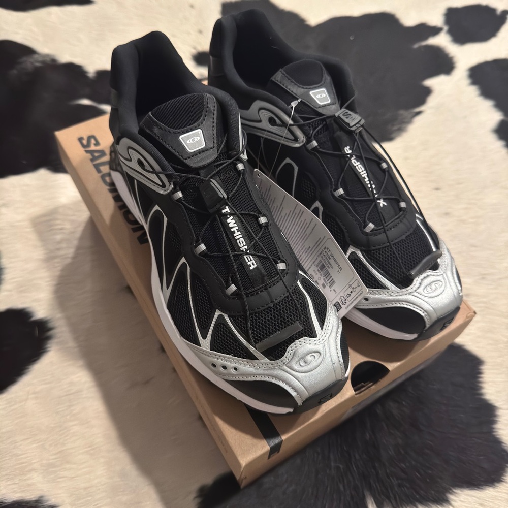 Salomon Whisper 2.0 Men's Black/Silver Trail Sneakers